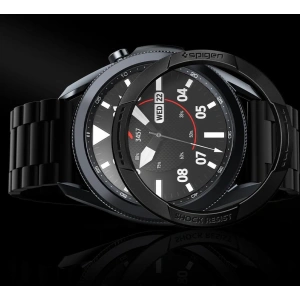 Hurtownia GSM - Nakładka Spigen Chrono Shield Samsung Galaxy Watch 3 45mm Black - SPN1610BLK - {ean13} - Hurt