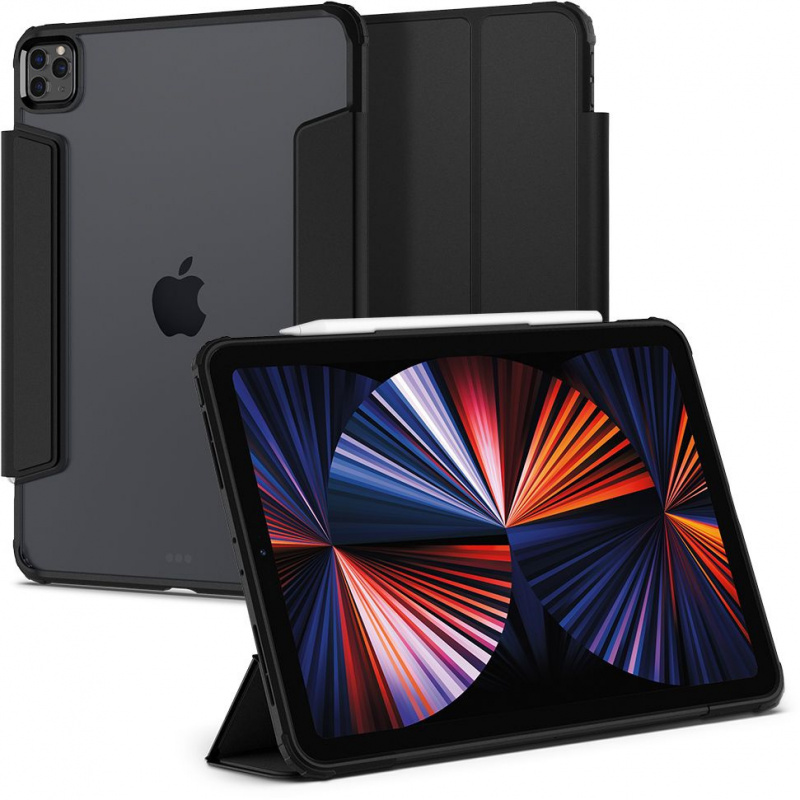 Hurtownia Spigen - 8809756646713 - SPN1612BLK - Etui Spigen Ultra Hybrid Pro Apple iPad Pro 11 2020/2021 (2. i 3. generacji) Black - B2B homescreen