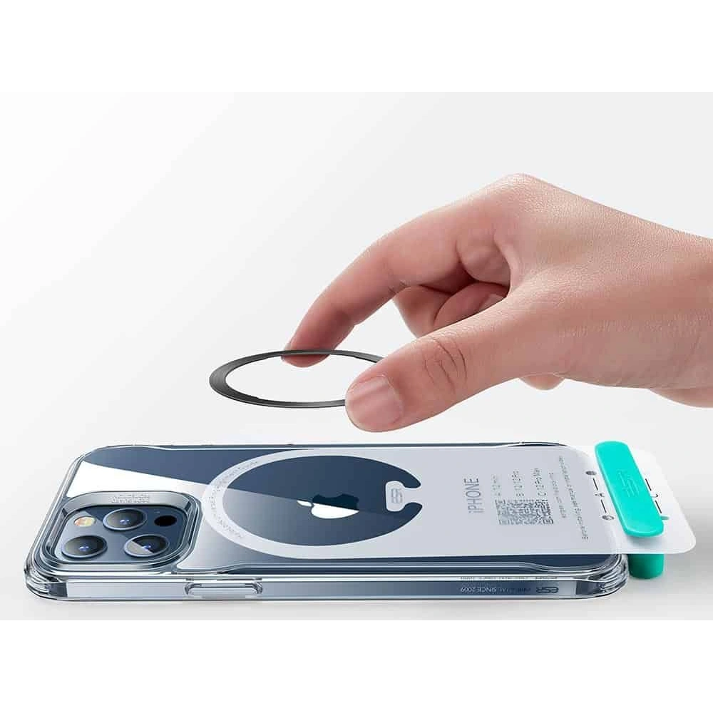 Wholesale ESR Halolock MagSafe Universal Magnetic Ring Black & Silver - ESR313 - {ean13} - Hurt