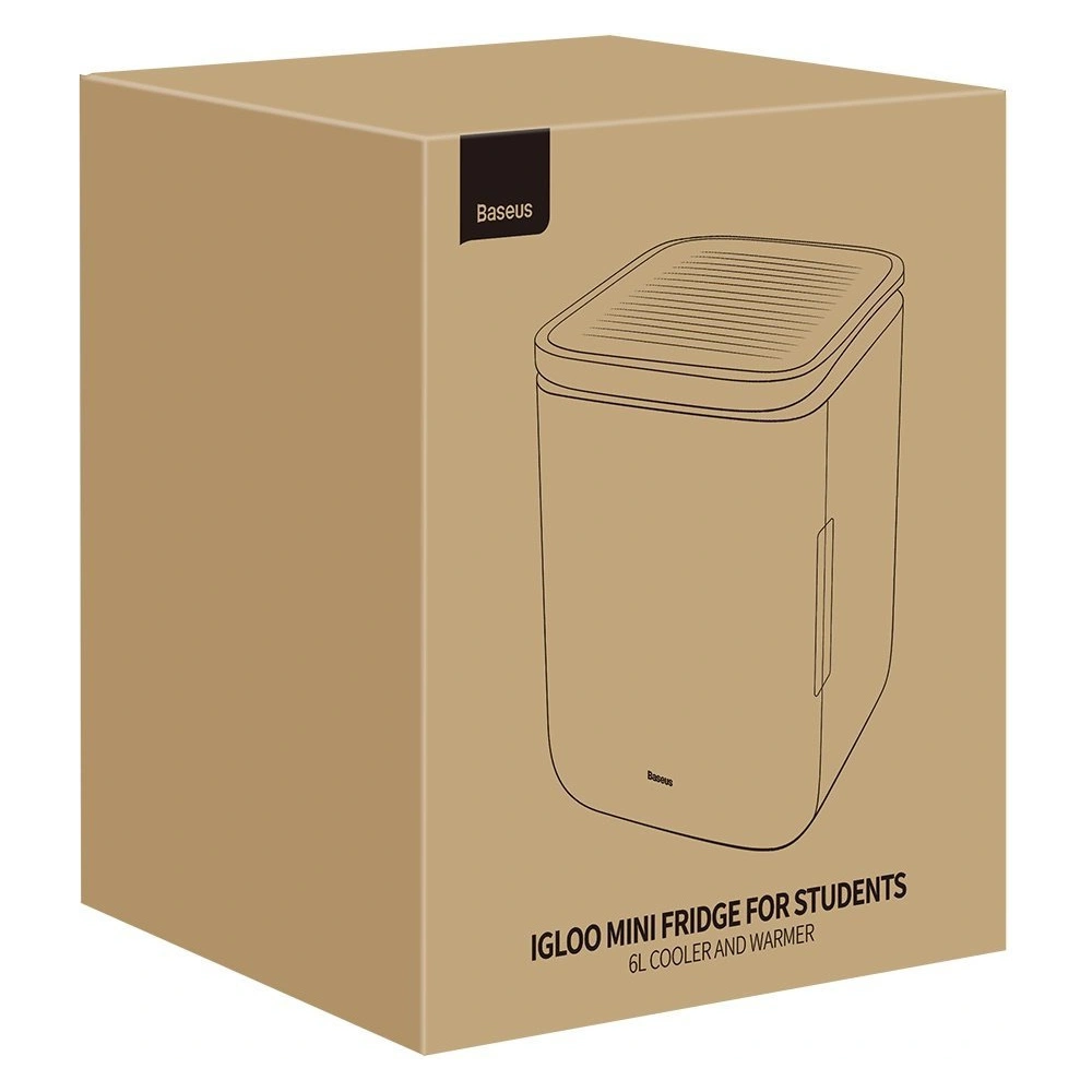 Hurtownia GSM - Mini lednička Baseus Igloo s funkcí ohřevu, 6L, 230V (bílá) - BSU2679WHT - {ean13} - Hurt