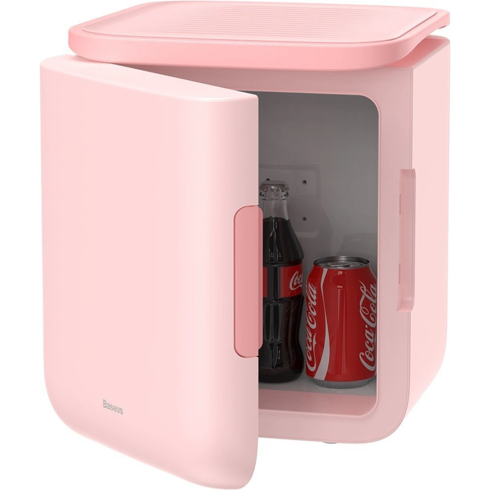 Hurtownia GSM - Mini lednice Baseus Igloo s funkcí ohřevu, 6L, 230V (růžová) - BSU2680PNK - {ean13} - Hurt