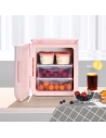 Hurtownia GSM - Mini lednice Baseus Igloo s funkcí ohřevu, 6L, 230V (růžová) - BSU2680PNK - {ean13} - Hurt