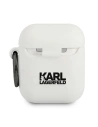 Hurtownia GSM - Etui Karl Lagerfeld KLACA2SILCHWH Apple AirPods cover biały/white Silicone Choupette - KLD481WHT - {ean13} - Hurt