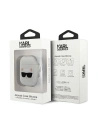 Hurtownia GSM - Etui Karl Lagerfeld KLACA2SILCHWH Apple AirPods cover biały/white Silicone Choupette - KLD481WHT - {ean13} - Hurt
