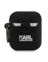 Hurtownia GSM - Etui Karl Lagerfeld KLACA2SILRSGBK Apple AirPods kryt černý/silikon RSG - KLD482BLK - {ean13} - Hurt