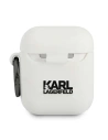 Wholesale Karl Lagerfeld KLACA2SILRSGWH Apple AirPods cover white Silicone RSG - KLD483WHT - {ean13} - Hurt