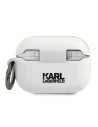 Hurtownia GSM - Etui Karl Lagerfeld KLACAPSILCHWH Apple AirPods Pro obal bílý/white silikon Choupette - KLD484WHT - {ean13} - Hurt