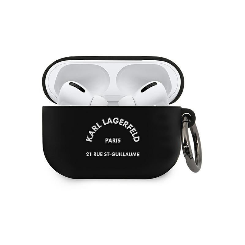 Hurtownia Karl Lagerfeld - 3666339000752 - KLD486BLK - Etui Karl Lagerfeld KLACAPSILRSGBK Apple AirPods Pro cover czarny/black Silicone RSG - B2B homescreen