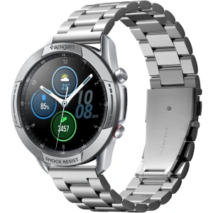 Nakładka Spigen Chrono Shield Samsung Galaxy Watch 3 45mm Silver