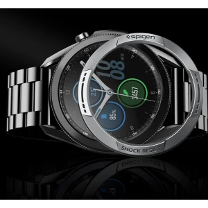 Hurtownia GSM - Nakładka Spigen Chrono Shield Samsung Galaxy Watch 3 45mm Silver - SPN1614SLV - {ean13} - Hurt