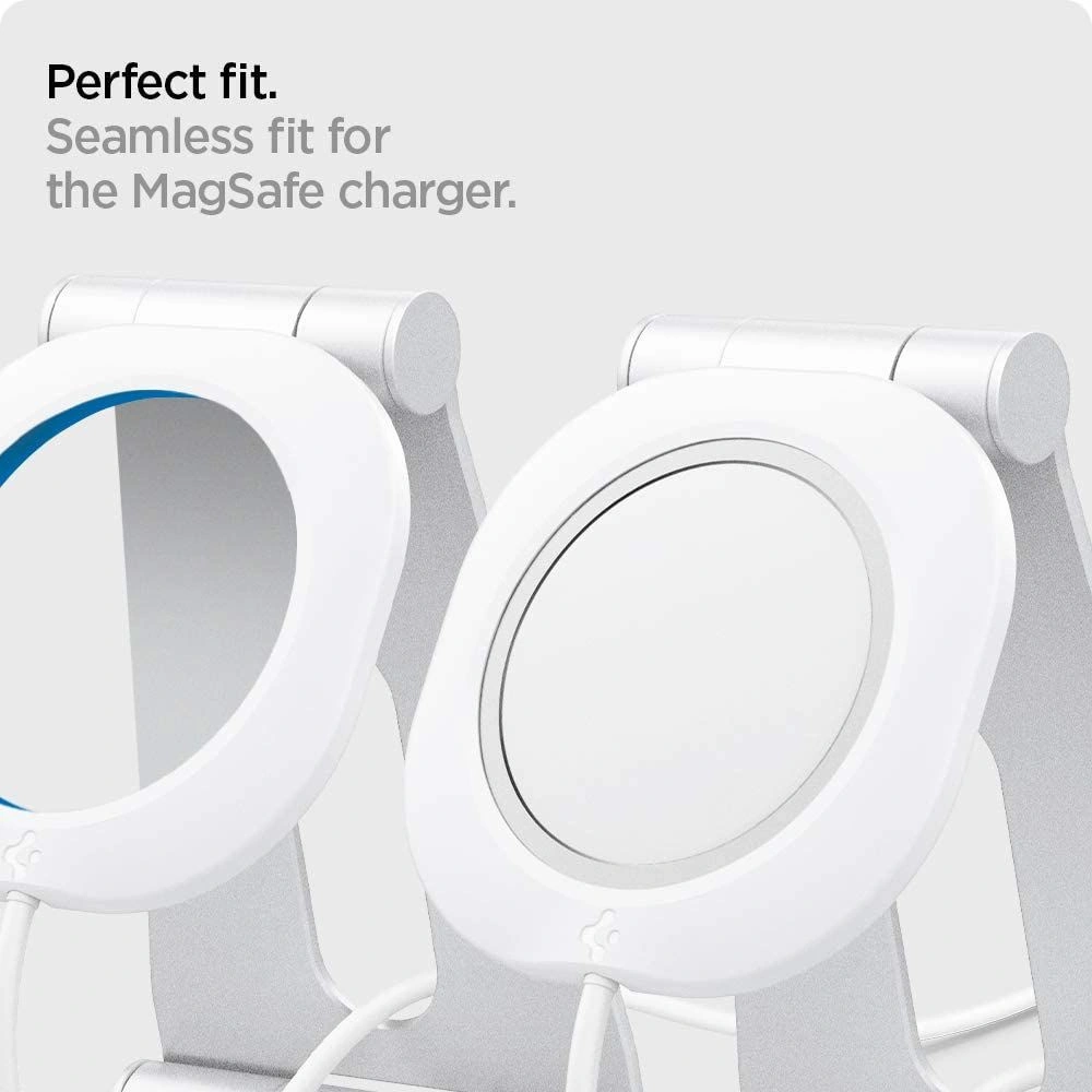 Hurtownia GSM - Podstawka do ładowarki Spigen Magfit S Apple MagSafe Charger Stand White - SPN1615WHT - {ean13} - Hurt