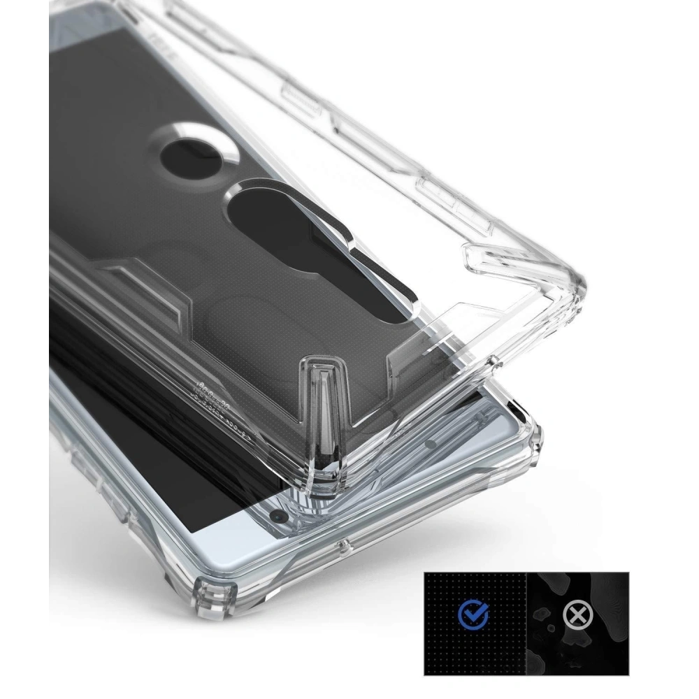 Hurtownia GSM - Etui Ringke Air-X Sony Xperia XZ2 Premium kouřově černé - RGK740SM - {ean13} - Hurt