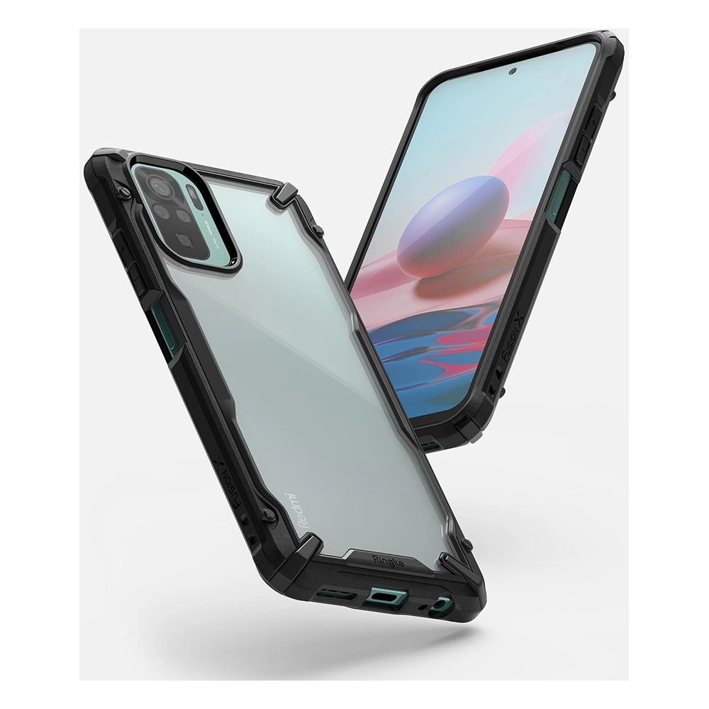Hurtownia GSM - Etui Ringke Fusion-X Redmi Note 10/10S černé - RGK1393BLK - {ean13} - Hurt