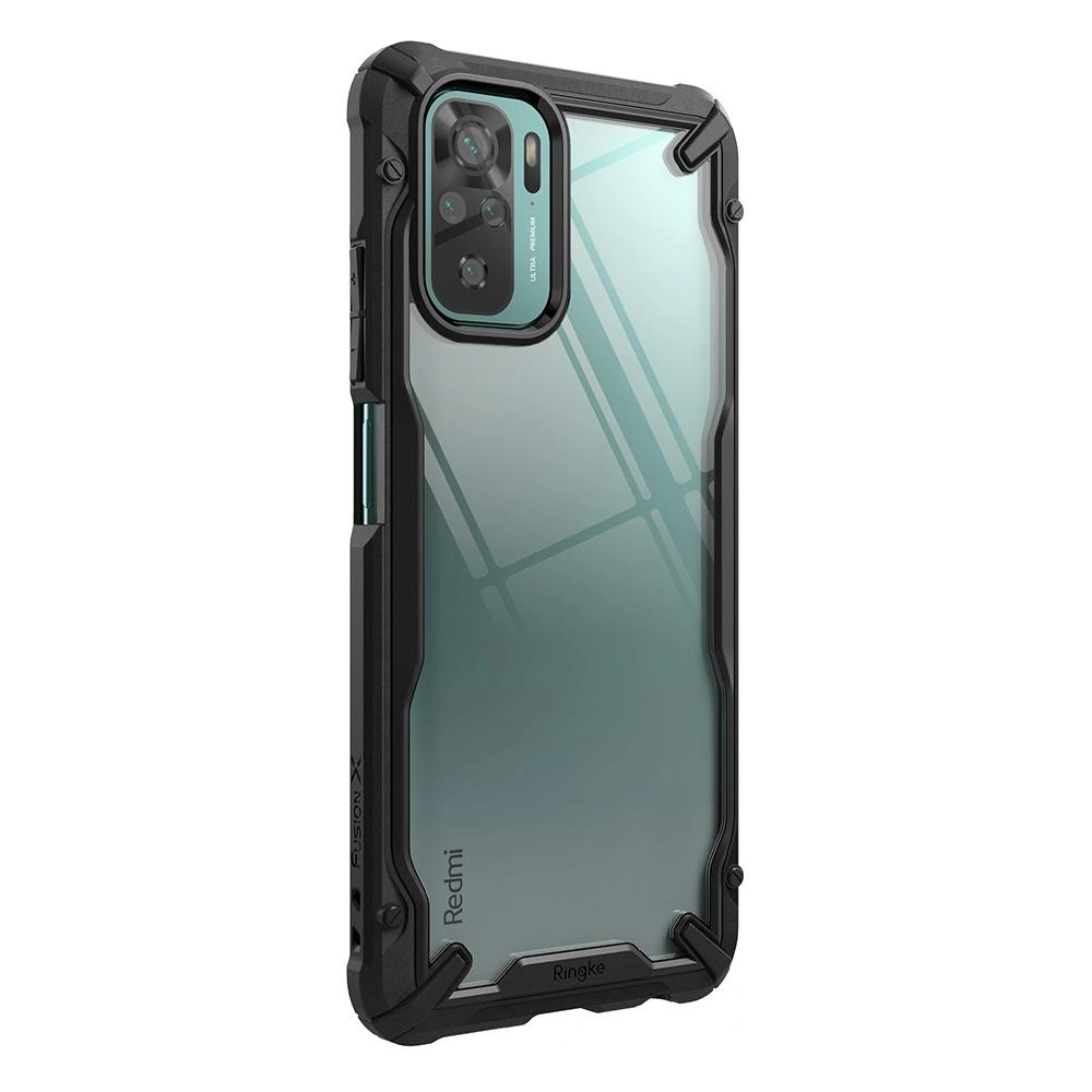 Hurtownia GSM - Etui Ringke Fusion-X Redmi Note 10/10S černé - RGK1393BLK - {ean13} - Hurt