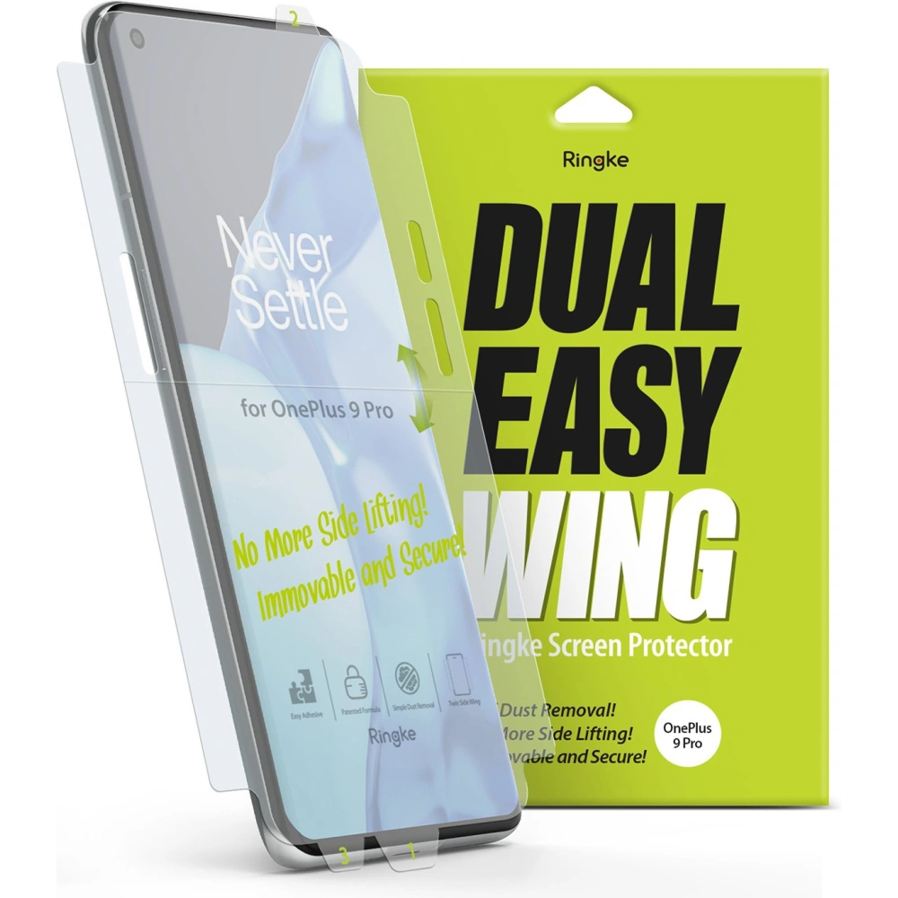 Hurtownia GSM - Fólie hydrogelová Ringke Dual Easy Wing Full Cover OnePlus 9 Pro [2 PACK] - RGK1396 - {ean13} - Hurt