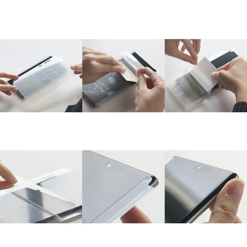 2x folia hydrożelowa OnePlus 9 Pro - Ringke Dual Easy Wing - Home Screen