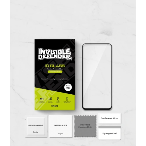 Szkło Redmi Note 10/10S - Ringke ID Full Cover - Home Screen