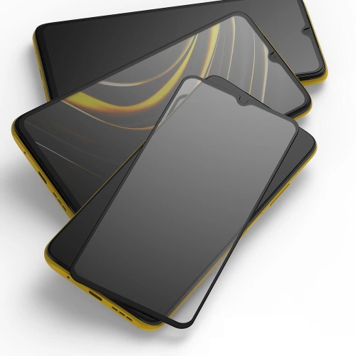 Szkło Pocophone M3 - Ringke ID Full Cover - Home Screen