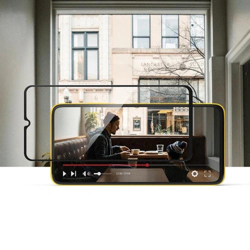 Szkło Pocophone M3 - Ringke ID Full Cover - Home Screen