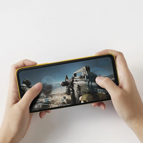 Szkło Pocophone M3 - Ringke ID Full Cover - Home Screen