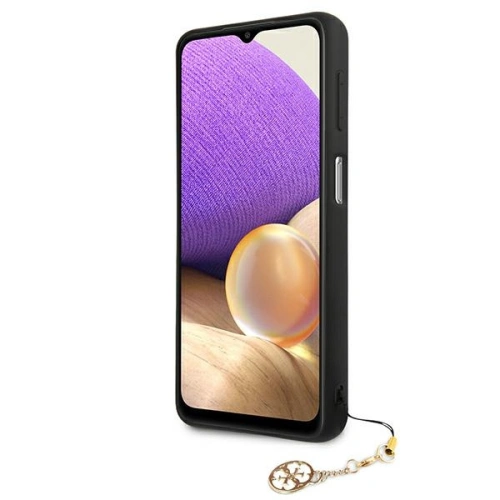 Etui Guess GUHCA325GF4GBR Samsung Galaxy A32 LTE brązowy/brown hard case 4G Charms Collection