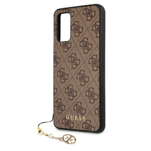 Etui Guess GUHCA325GF4GBR Samsung Galaxy A32 LTE brązowy/brown hard case 4G Charms Collection