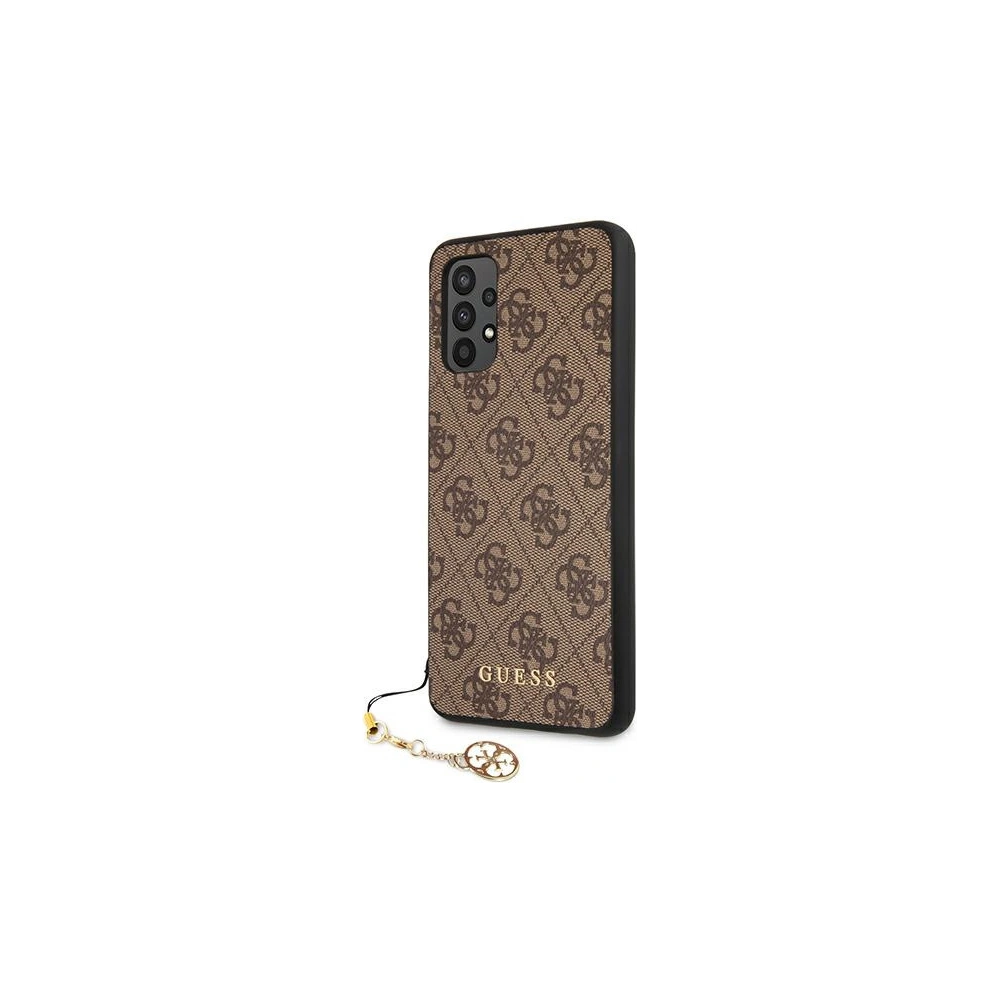 Hurtownia GSM - Etui Guess GUHCA32GF4GBR Samsung Galaxy A32 5G hnědý/brown tvrdý obal 4G Charms Collection - GUE982BR - {ean13} - Hurt