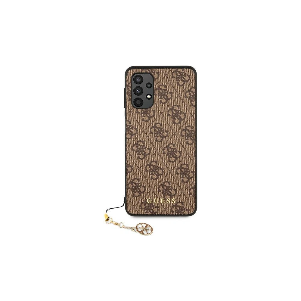 Hurtownia GSM - Etui Guess GUHCA32GF4GBR Samsung Galaxy A32 5G hnědý/brown tvrdý obal 4G Charms Collection - GUE982BR - {ean13} - Hurt