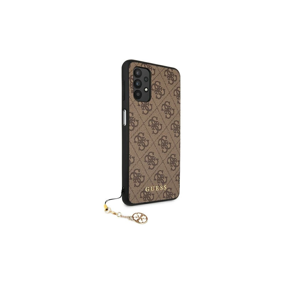 Hurtownia GSM - Etui Guess GUHCA32GF4GBR Samsung Galaxy A32 5G hnědý/brown tvrdý obal 4G Charms Collection - GUE982BR - {ean13} - Hurt