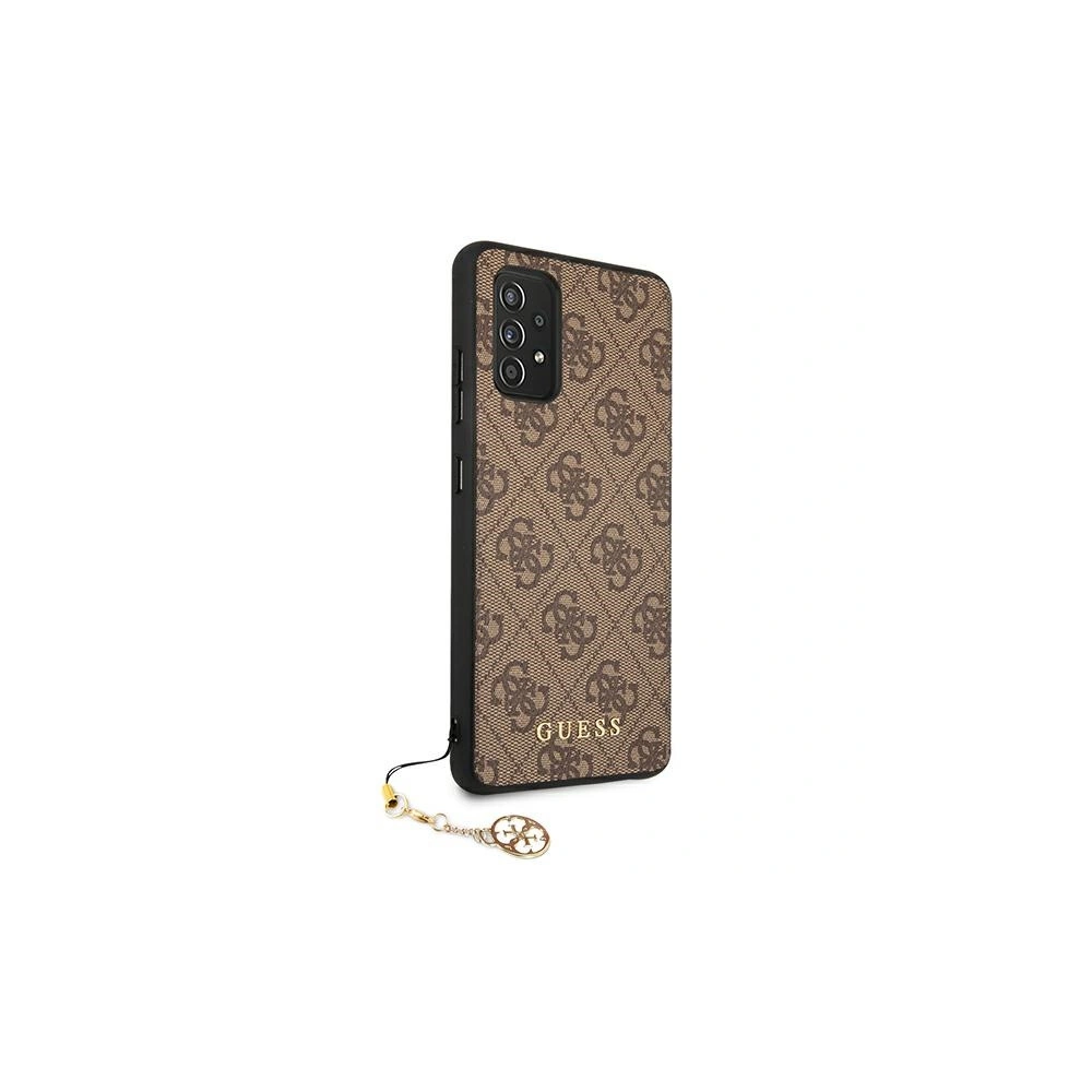 Hurtownia GSM - Etui Guess GUHCA52GF4GBR Samsung Galaxy A52/A52s hnědý/brown tvrdý obal 4G Charms Collection - GUE983BR - {ean13} - Hurt