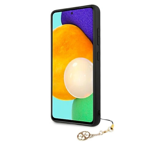 Etui Guess GUHCA52GF4GBR Samsung Galaxy A52/A52s brązowy/brown hard case 4G Charms Collection