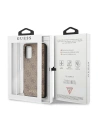 Wholesale Guess GUHCA52GF4GBR Samsung Galaxy A52/A52s brown hard case 4G Charms Collection - GUE983BR - {ean13} - Hurt