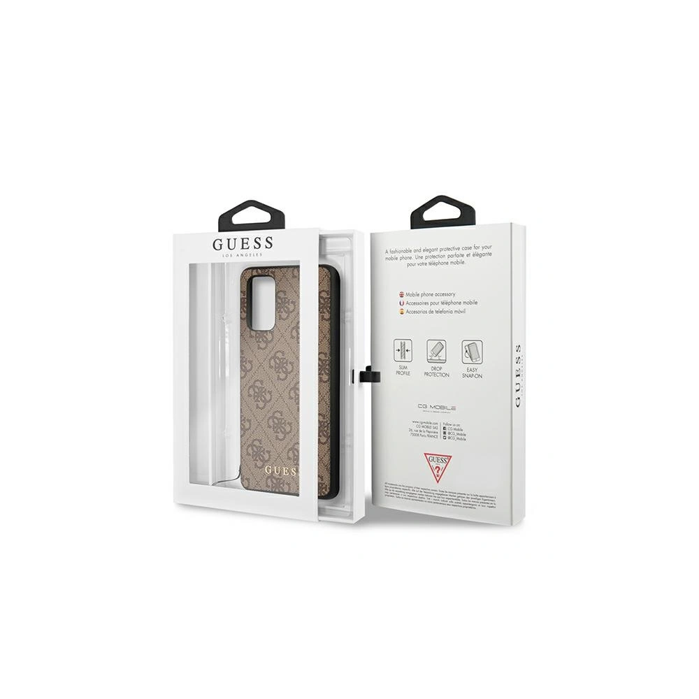 Hurtownia GSM - Etui Guess GUHCA52GF4GBR Samsung Galaxy A52/A52s hnědý/brown tvrdý obal 4G Charms Collection - GUE983BR - {ean13} - Hurt