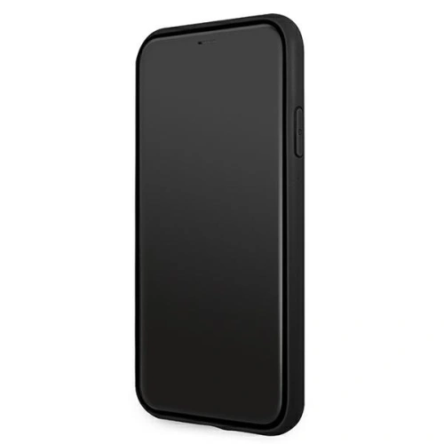 Etui Guess GUHCN61RSAVSBK Apple iPhone 11 czarny/black hardcase Saffiano Vintage Script