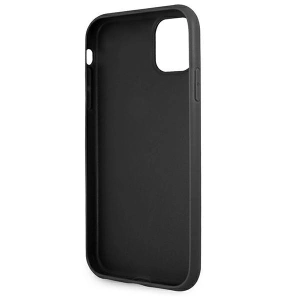 Etui Guess GUHCN61RSAVSBK Apple iPhone 11 czarny/black hardcase Saffiano Vintage Script