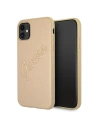 Etui Guess GUHCN61RSAVSLG Apple iPhone 11 złoty/gold hardcase Saffiano Vintage Script