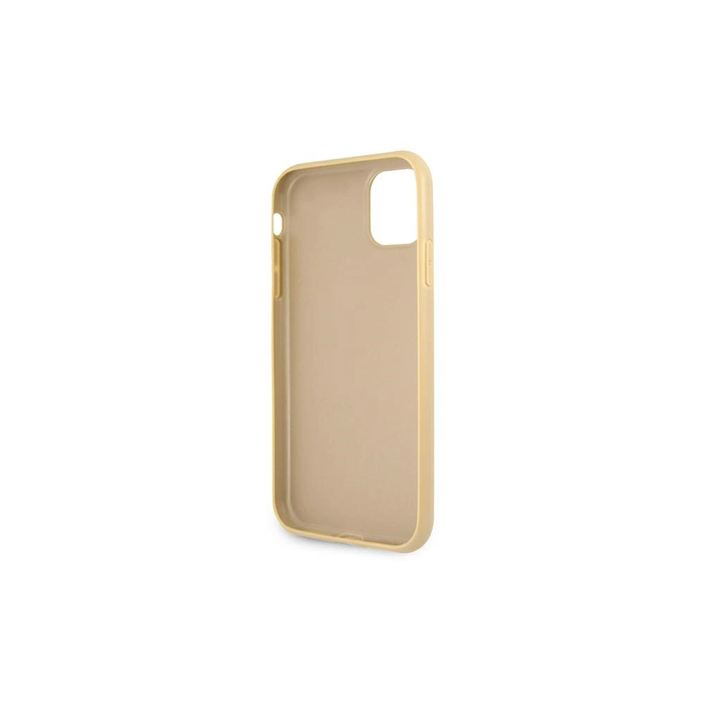 Hurtownia GSM - Etui Guess GUHCN61RSAVSLG Apple iPhone 11 złoty/gold hardcase Saffiano Vintage Script - GUE985GLD - {ean13} - Hurt