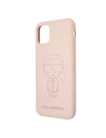 Hurtownia GSM - Etui Karl Lagerfeld KLHCN61SILTTPI Apple iPhone 11 Silicone Ikonik Outline růžový/pink - KLD491PNK - {ean13} - Hurt