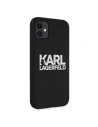 Hurtownia GSM - Etui Karl Lagerfeld KLHCN61SLKLRBK Apple iPhone 11 Silicone Stack Logo czarny/black - KLD493BLK - {ean13} - Hurt