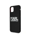 Hurtownia GSM - Etui Karl Lagerfeld KLHCN61SLKLRBK Apple iPhone 11 Silicone Stack Logo czarny/black - KLD493BLK - {ean13} - Hurt