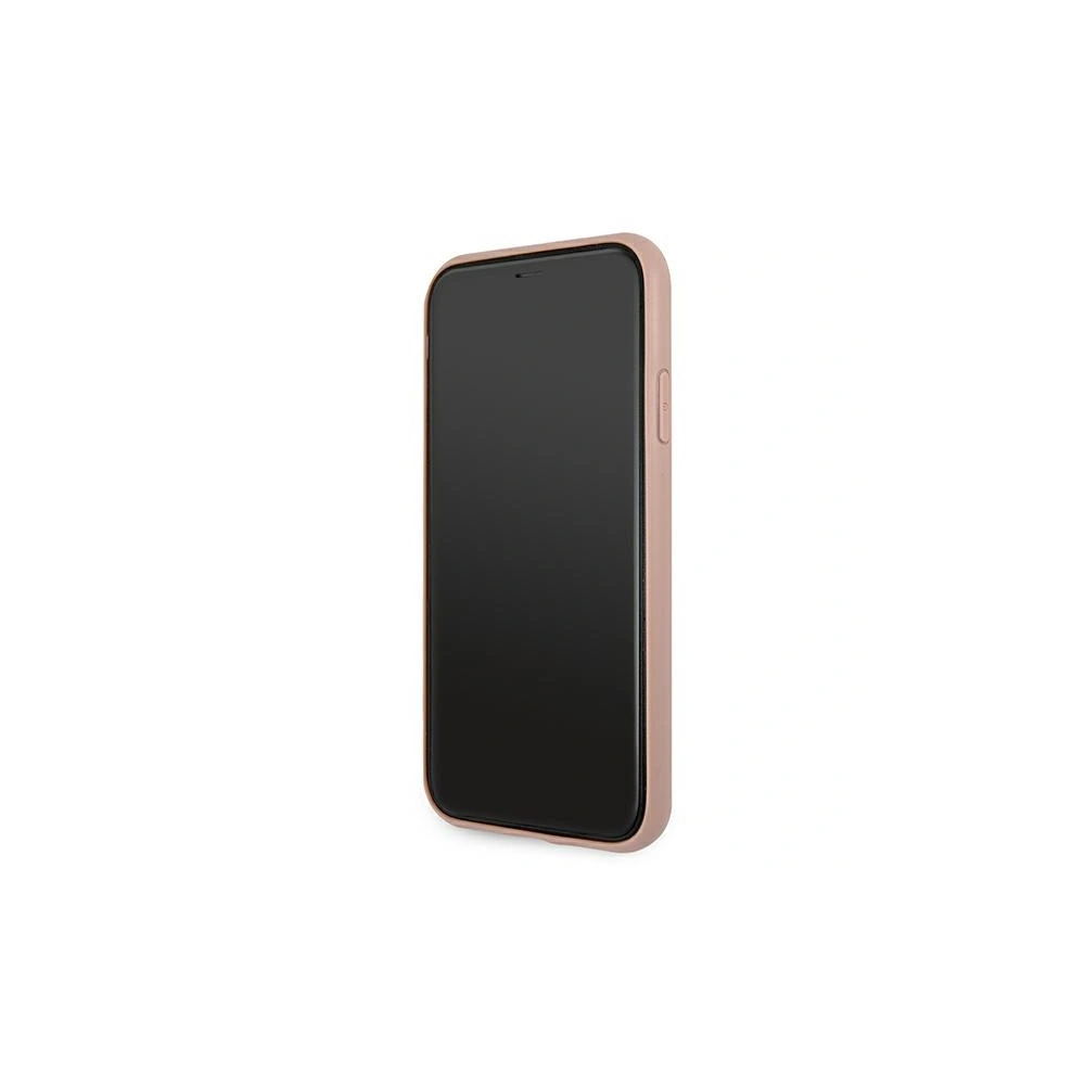 Hurtownia GSM - Etui Guess GUHCN61RSAVSRG Apple iPhone 11 różowy/pink hardcase Saffiano Vintage Script - GUE986PNK - {ean13} - Hurt