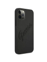 Hurtownia GSM - Etui Guess GUHCP12LRSAVSBK Apple iPhone 12 Pro Max czarny/black hardcase Saffiano Vintage Script - GUE987BLK - {ean13} - Hurt