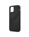 Wholesale Guess GUHCP12LRSAVSBK Apple iPhone 12 Pro Max black hardcase Saffiano Vintage Script - GUE987BLK - {ean13} - Hurt