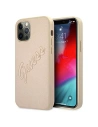 Etui Guess GUHCP12LRSAVSLG Apple iPhone 12 Pro Max złoty/gold hardcase Saffiano Vintage Script