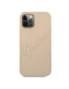 Hurtownia GSM - Etui Guess GUHCP12LRSAVSLG Apple iPhone 12 Pro Max złoty/gold hardcase Saffiano Vintage Script - GUE988GLD - {ean13} - Hurt