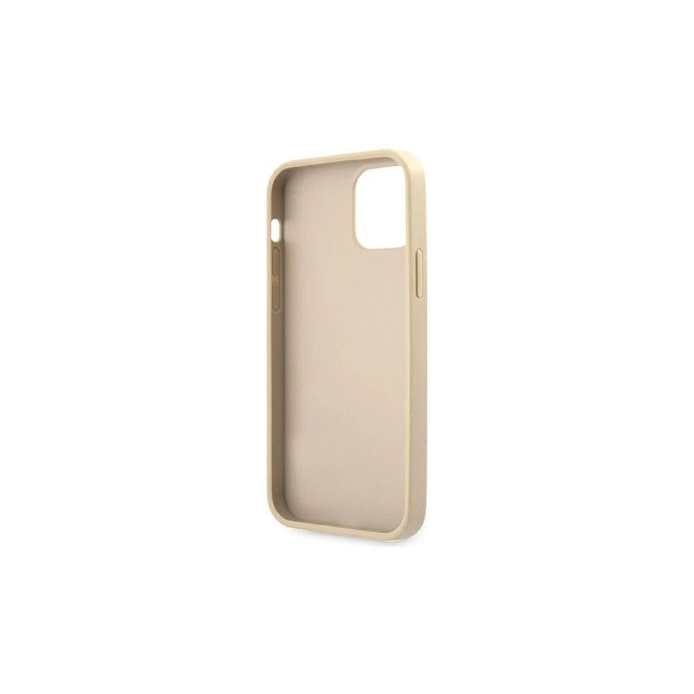 Hurtownia GSM - Etui Guess GUHCP12LRSAVSLG Apple iPhone 12 Pro Max złoty/gold hardcase Saffiano Vintage Script - GUE988GLD - {ean13} - Hurt