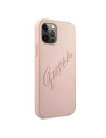 Hurtownia GSM - Etui Guess GUHCP12LRSAVSRG Apple iPhone 12 Pro Max różowy/pink hardcase Saffiano Vintage Script - GUE989PNK - {ean13} - Hurt