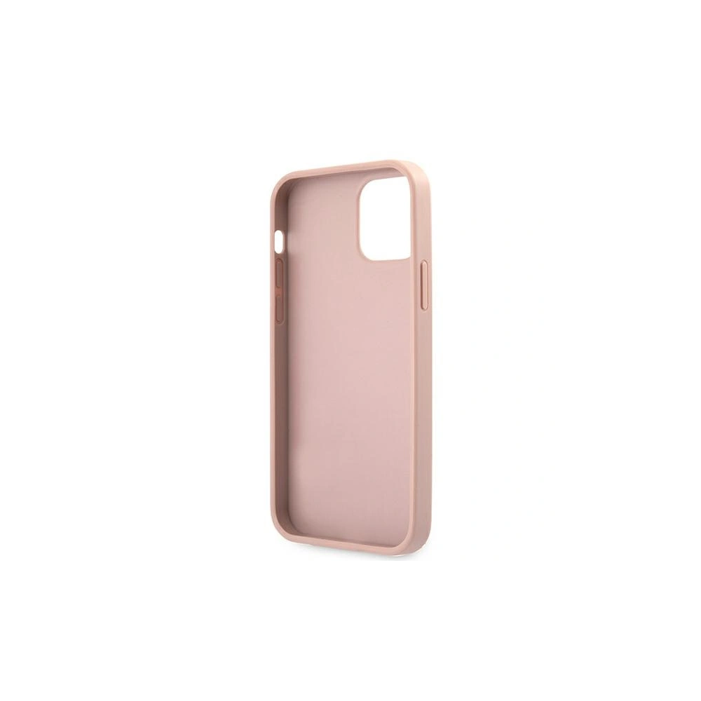 Hurtownia GSM - Etui Guess GUHCP12LRSAVSRG Apple iPhone 12 Pro Max różowy/pink hardcase Saffiano Vintage Script - GUE989PNK - {ean13} - Hurt