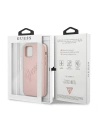 Hurtownia GSM - Etui Guess GUHCP12LRSAVSRG Apple iPhone 12 Pro Max różowy/pink hardcase Saffiano Vintage Script - GUE989PNK - {ean13} - Hurt