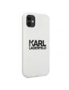 Hurtownia GSM - Etui Karl Lagerfeld KLHCN61SLKLWH Apple iPhone 11 Silicone Stack Logo biały/white - KLD494WHT - {ean13} - Hurt